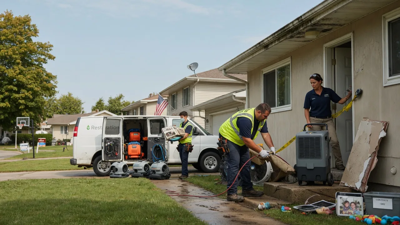 Water Damage Restoration in Beloit, WI near me